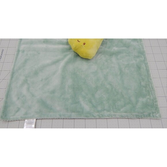Rene Rofe Baby Pear Security Blanket Green White Striped Velour Lovey - Picture 4 of 10